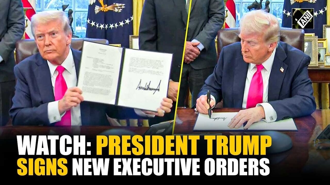 Trump Signs Executive Orders: Is This The BEGINNING Of The End?