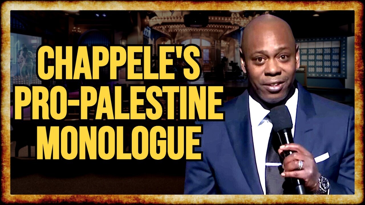 Dave Chappelle Earns RAVE REVIEWS For PRO-PALESTINE SNL Monologue