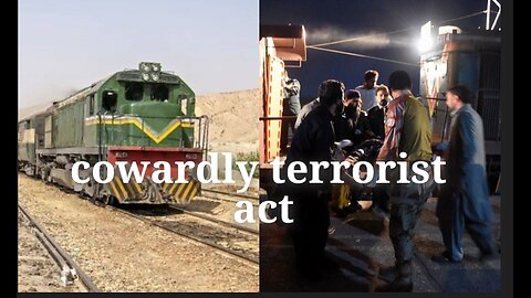 Train hijacking incident in Pakistan and coverage of the news by Indian and western media