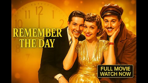 Remember the day (1940) 🎄 Classic Christmas Romance | WATCH NOW