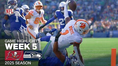 Unbelievable Plays! Buccaneers vs Seahawks Game Highlights (Week 5)