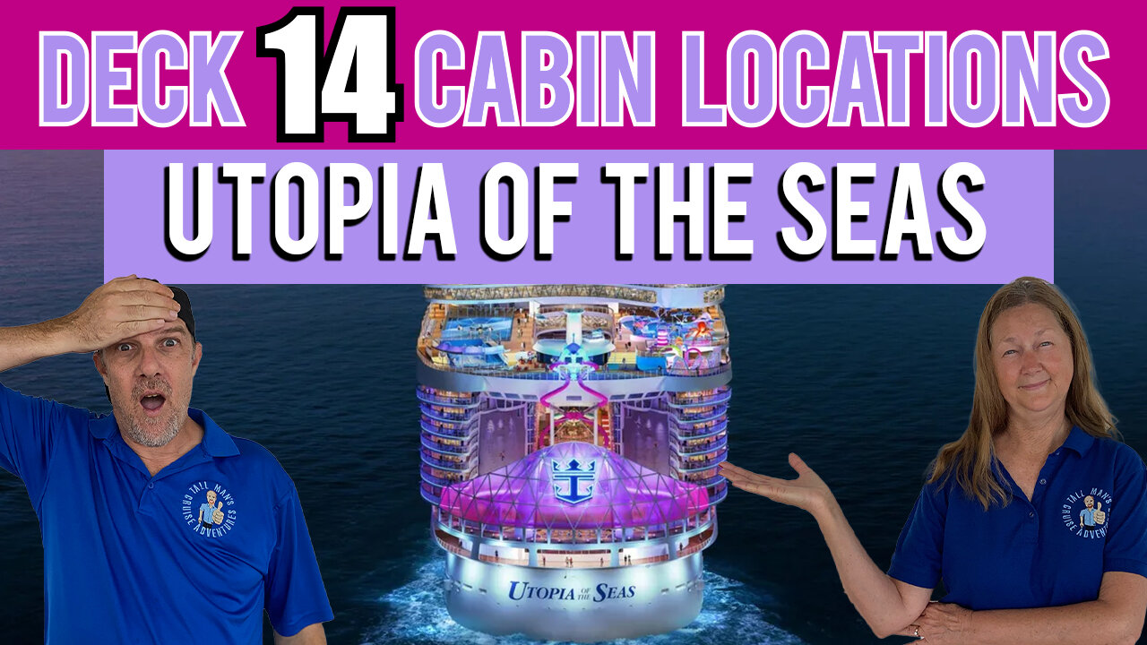 Utopia Of The Seas Cabin Deck 14 | Tall Man's Cruise Adventures