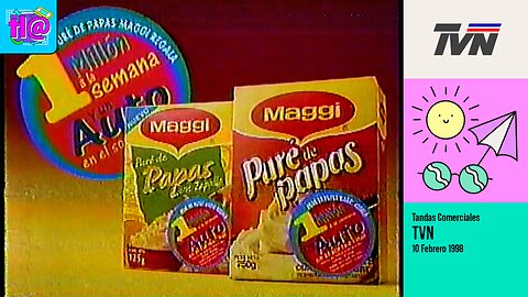 Tandas Comerciales TVN (10 de Febrero 1998)