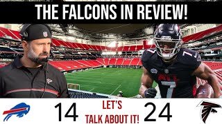 Buffalo Bills vs Atlanta Falcons Postgame Show | Falcons In Review | #nfl #nflfootball 🏈 🔥