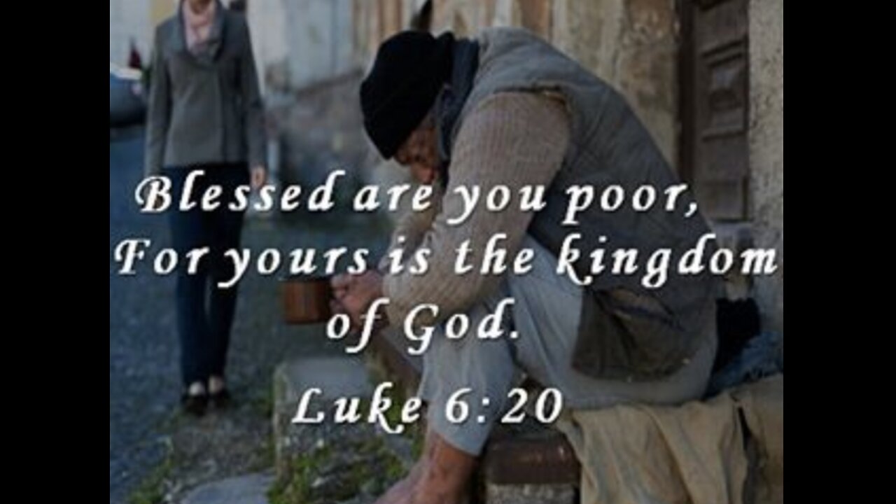How Can Poor People Be Blessed?