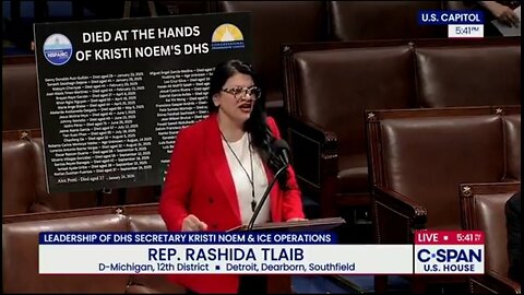 Rep Rashida Tlaib Claims ICE Was Built on Racism
