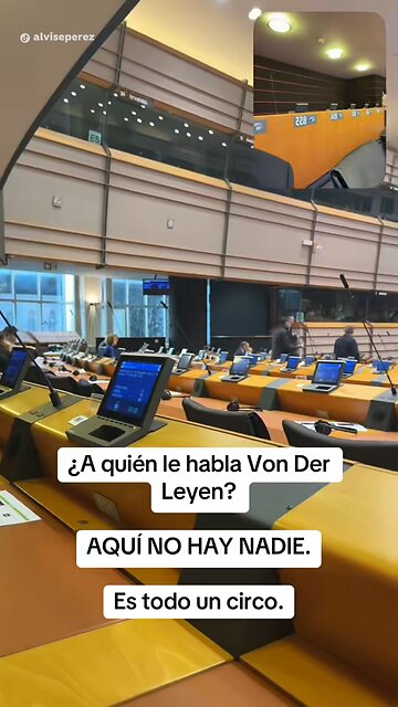 🇪🇺🗣 Von der Leyen defiende más ayuda para Ucrania ante un hemiciclo vacío
