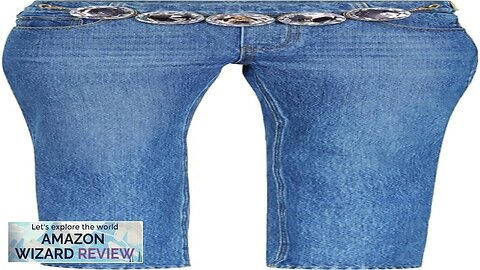 AREA Jumbo Crystal JeanDenim straight leg jean featuring removable jumbo crystal belt Review