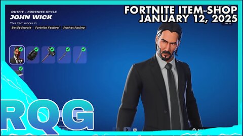 WHEN’S THE NEW UPDATE AGAIN? FORTNITE ITEM SHOP (January 12, 2025)