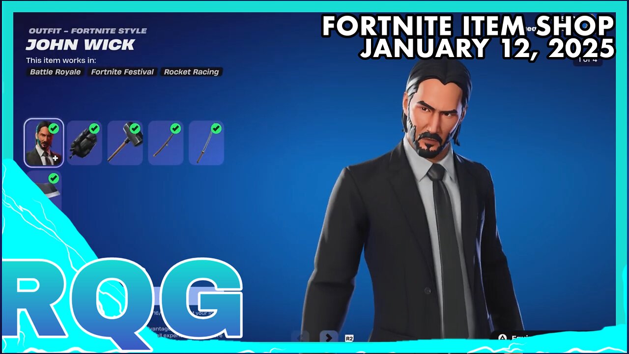 WHEN’S THE NEW UPDATE AGAIN? FORTNITE ITEM SHOP (January 12, 2025)