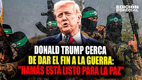 #EnVivo Donald Trump a un paso de dar el fin a la guerra: Hamás acepta acuerdo de paz