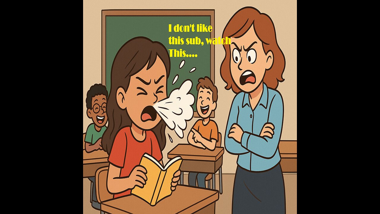 Why was this student coughing in the substitute teachers face? #meme