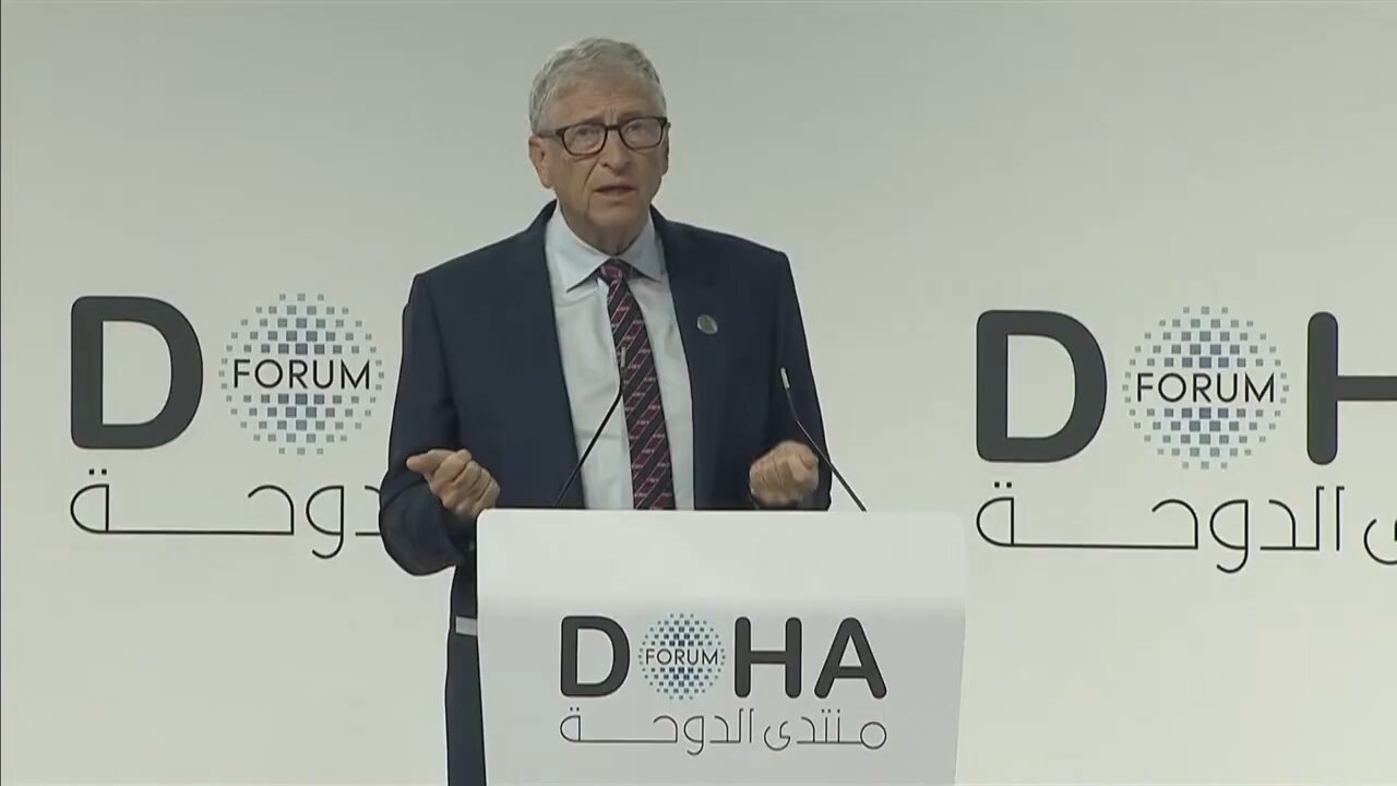 FULL SPEECH: Bill Gates Drops Stark Warning at Doha Forum: "Child Deaths Rising Again!" |