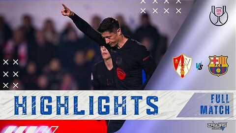 HIGHLIGHTS | BARBASTRO 0-4 FC BARCELONA | COPA DEL REY 2025 | FULL HD