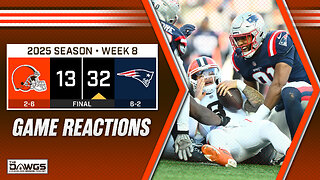 Browns x Patriots: Game Reactions - The Dillon Gabriel Experiment Needs to End