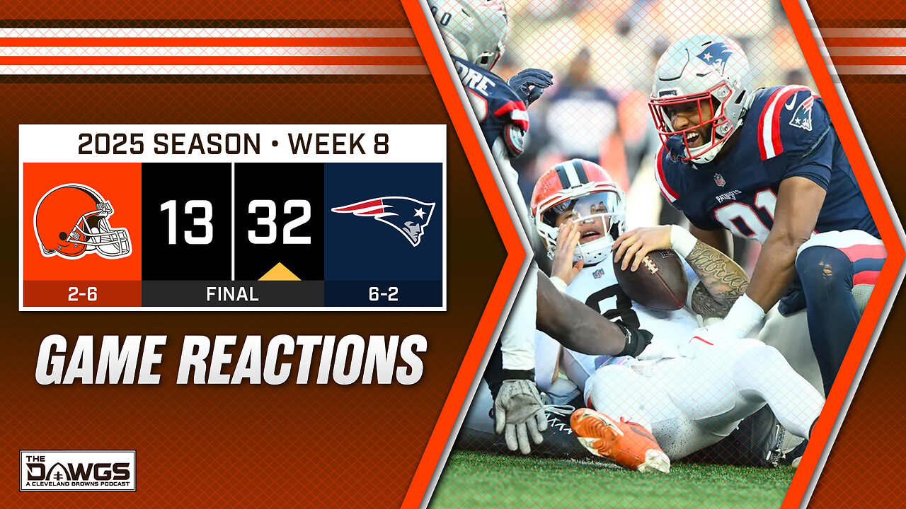 Browns x Patriots: Game Reactions - The Dillon Gabriel Experiment Needs to End