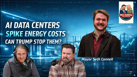 AI Data Centers Spike Energy Costs: Can Trump Stop Them? Paul Harrell Program