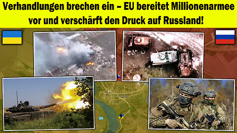 Verhandlungen scheitern 🔥 EU plant Millionenarmee gegen Russland! 🌍 Ukraine krieg