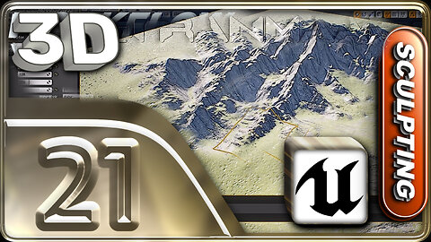 E21 - Mountain Sculpting in Unreal Engine - ⌛x2