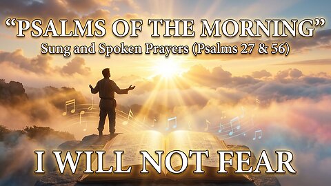 Psalms of the Morning - Sung and Spoken Prayers (Psalms 27 & 56)- “I WILL NOT FEAR”