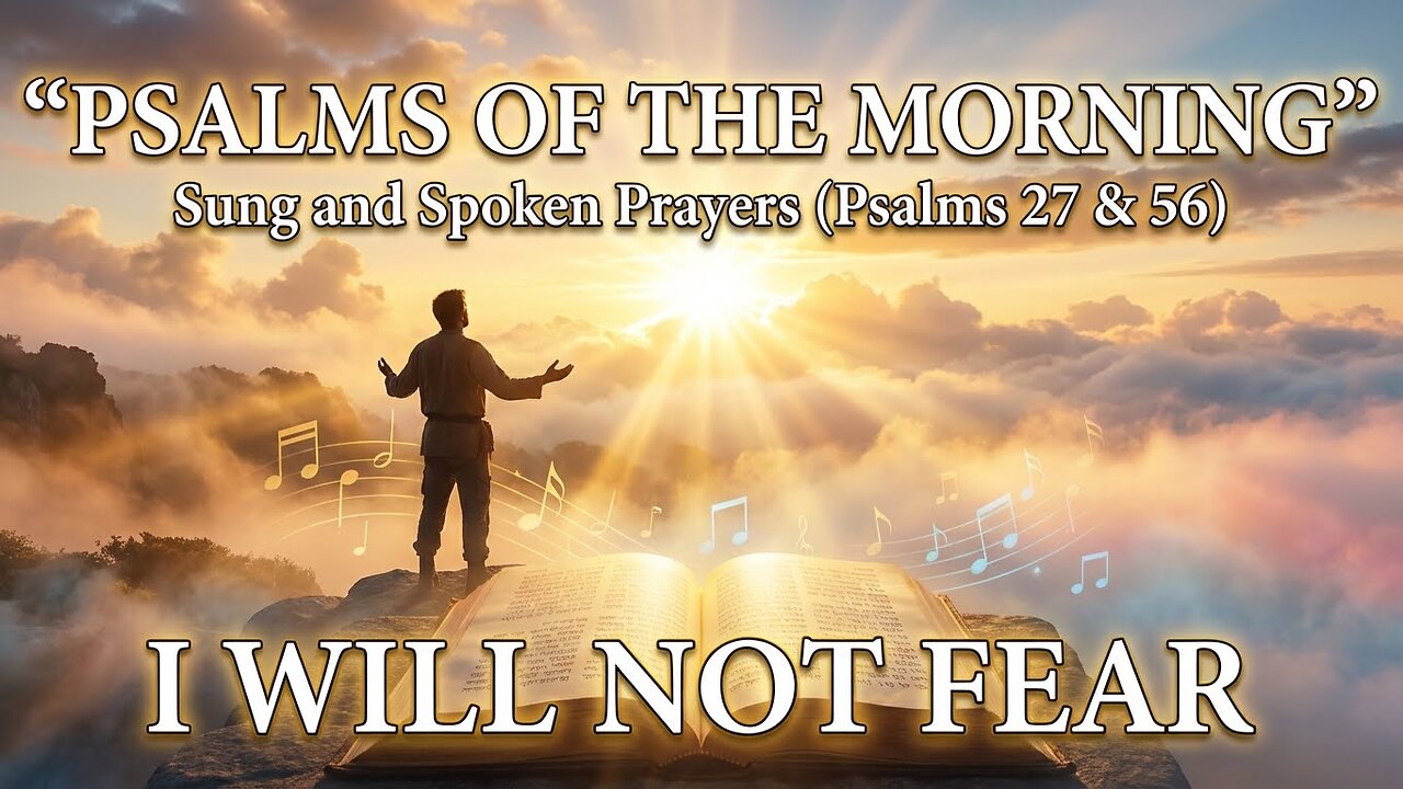 Psalms of the Morning - Sung and Spoken Prayers (Psalms 27 & 56)- “I WILL NOT FEAR”