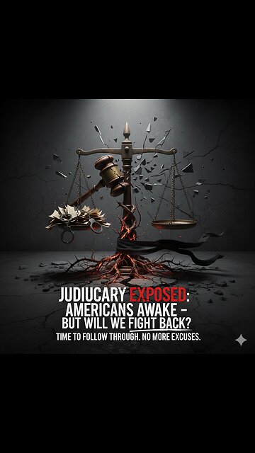 Judiciary Exposed: Americans Awake – But Will We Fight Back?