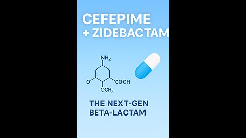 Cefepime + Zidebactam — A novel antibiotic