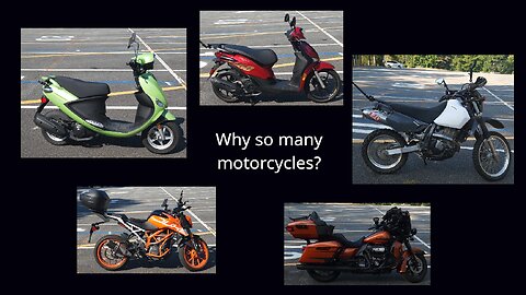 Why so many bikes?