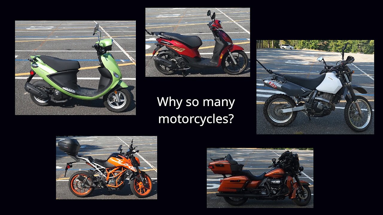 Why so many bikes?