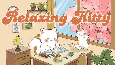 A Relaxing Day🌻 1 Hour Cafe Song🌸【Cute lofi music mix】💐 Relax Chill Study Stress Relief🌺