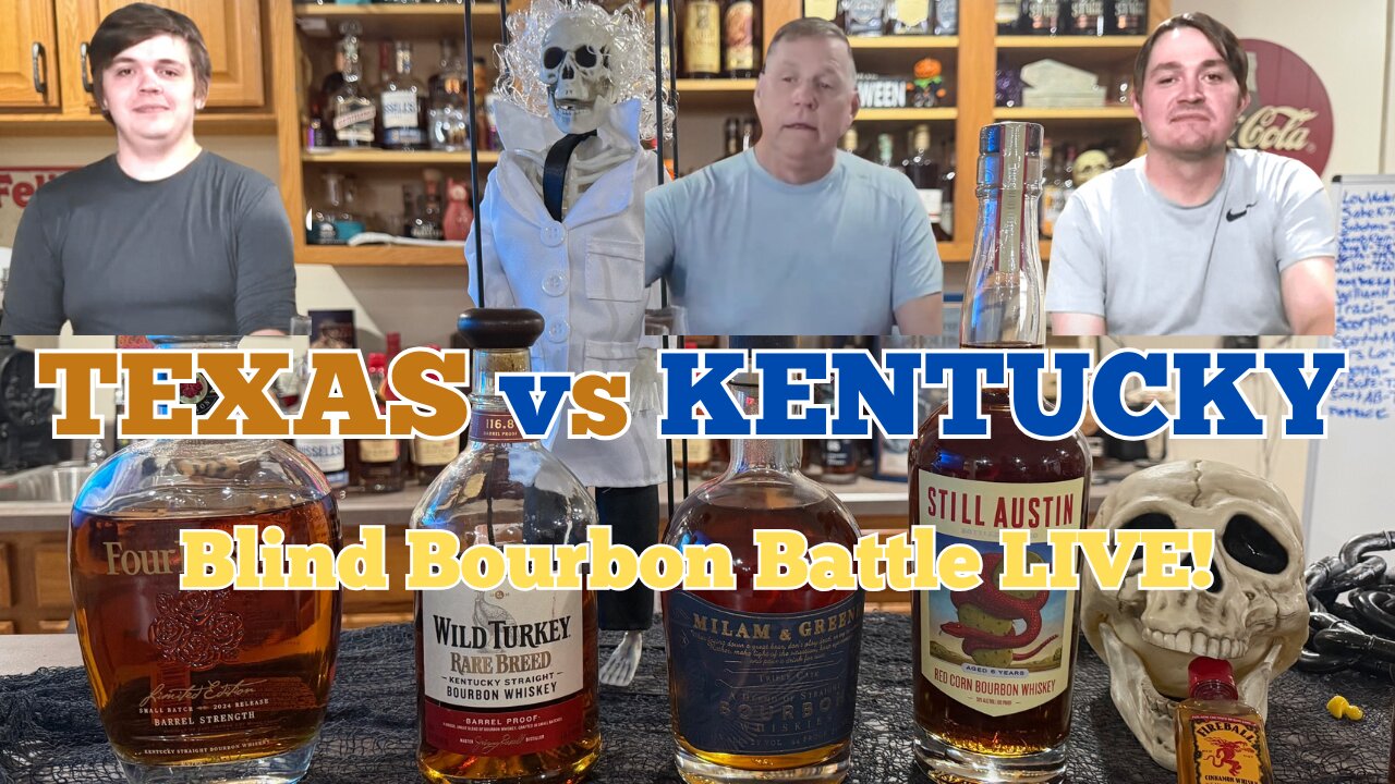Texas vs Kentucky Bourbon Blind Showdown! Which State Wins?