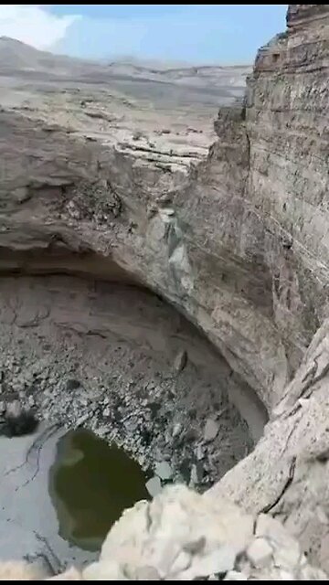 The heavy rains in southern Israel’s Negev Desert