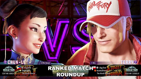 Kuya Kalbo SF6 Ranked Match Roundup. Chun Li Master Rank [Hori Fight Stick]