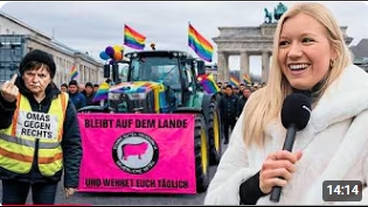 Hat der Mainstream die Bauerndemo gekapert? - Ich war vor Ort! 25.o1.2026 eingollan