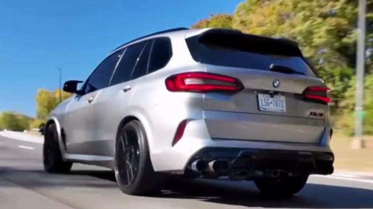 Boss Rollin’ 💪🏻 BMW X5M 🏁