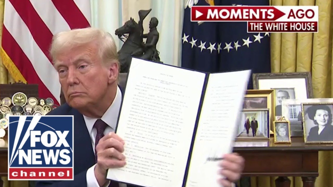 BREAKING: President Donald Trump signs order declassifying MLK and JFK files