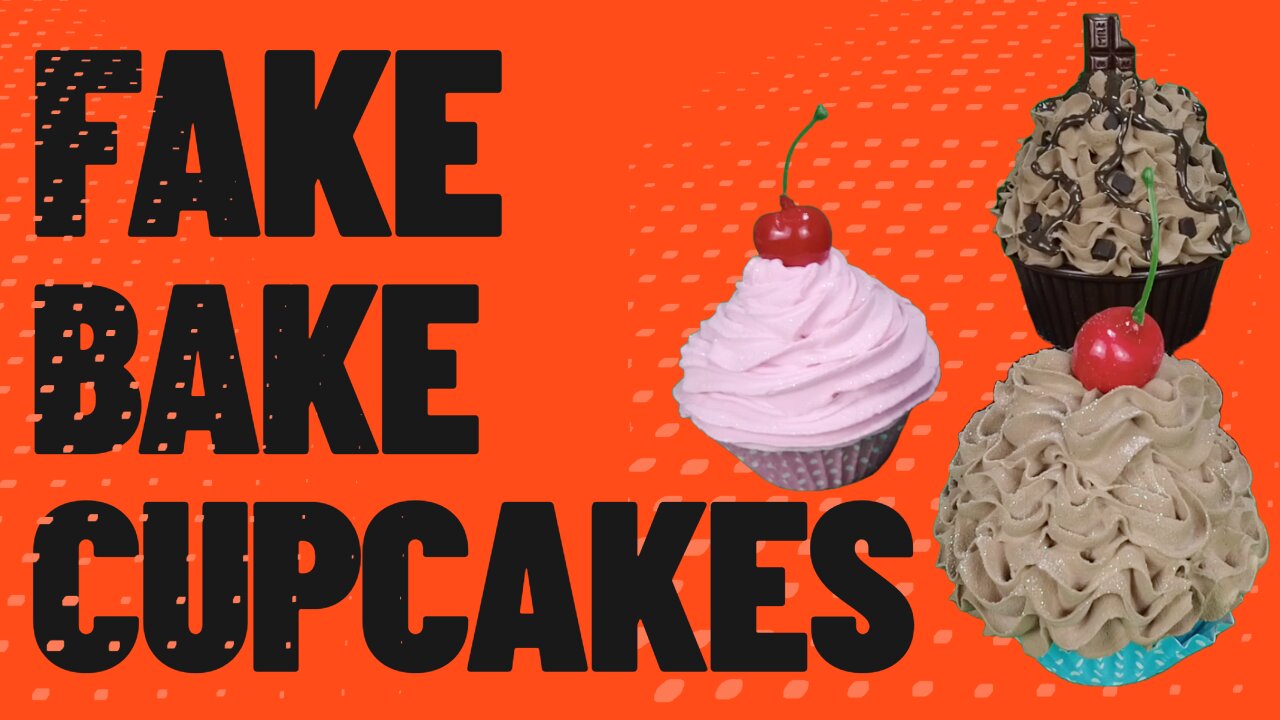 Fake Bake Cupcakes