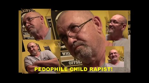 Pedophile Child Rapist Gets Extremely Nervous & Turns Himself in in Front of Wife!