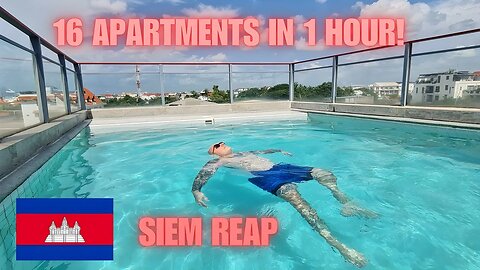 Siem Reap Real Estate | 16 Apartments In 1 Hour! 🇰🇭 Under $500