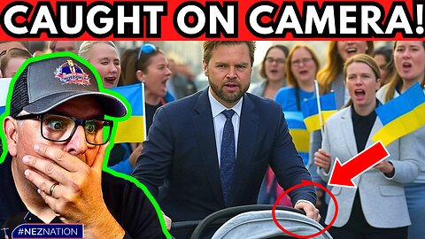 🚨THEY TARGETED HIS KIDS! JD Vance Confronted by Liberal Protestors Shouting 'Slava Ukraine'