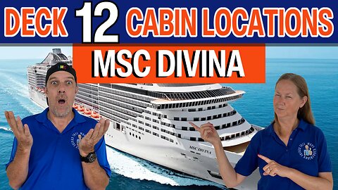 MSC Divina Cabin Deck 12 | Tall Man's Cruise Adventures