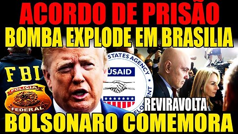 PRESSÃO DA OEA - MORAES QUER ACORDO PARA NÃO SER PRESO! GILMAR MENDES ENVOLVIDO!