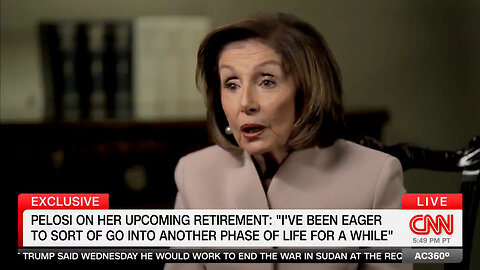 Nancy Pelosi Clarifies Her Insult Of Trump… Says A Woman President Would Send A Message To The World