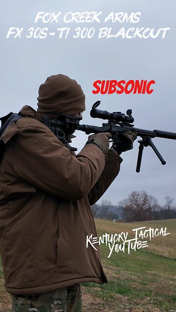 Fox Creek Arms FX 30s-Ti / 300 Blackout Performance