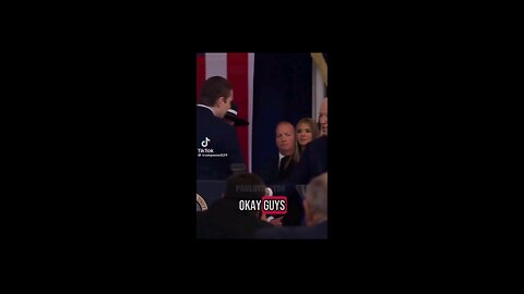 Barron Trump tells Biden "it's on"