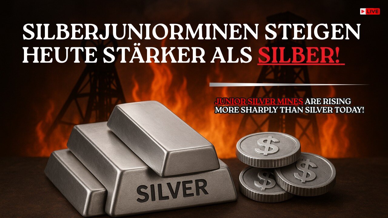 Silberjuniorminen steigen heute stärker als Silber!