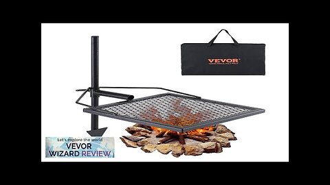 VEVOR Swivel Campfire Grill Fire Pit Grill Grate over Fire Pits Heavy Review