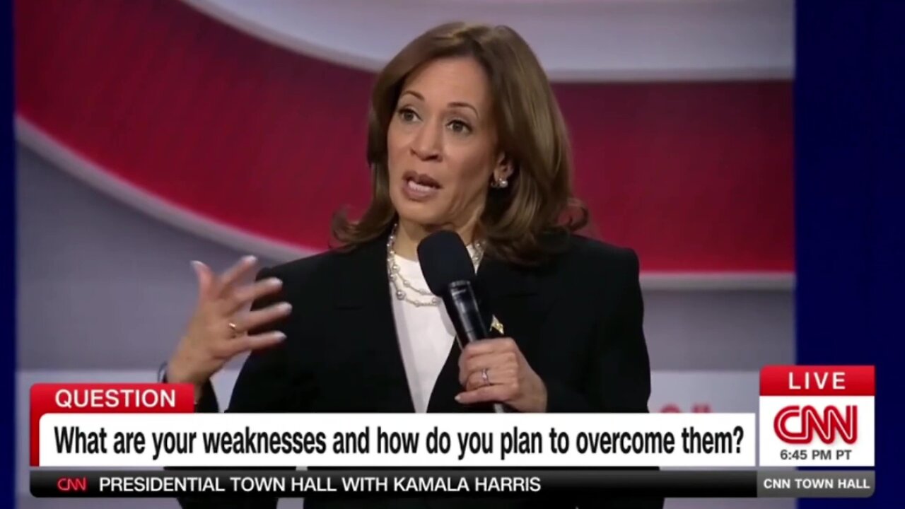 Most Cringy Moment of Kamala's Campaign - "I'm kind of a nerd sometimes" who can't name a weakness