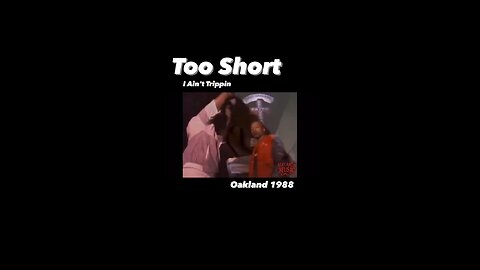 Too Short I Ain't Trippin