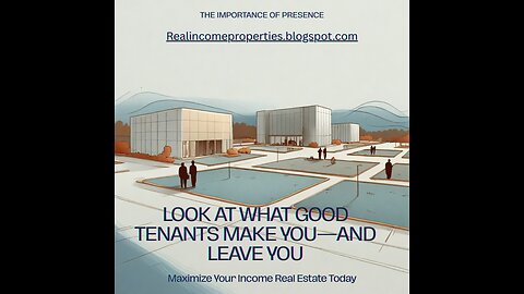 Look at What Good Tenants Make You—and Leave You